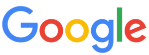 The image displays the Google logo, featuring the word "Google" in a colorful, sans-serif typeface with each letter in a different color: blue, red, yellow, green, and red.