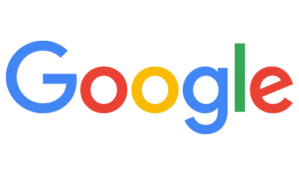 The image is the Google logo, featuring the word "Google" in multi-colored letters: blue, red, yellow, and green.