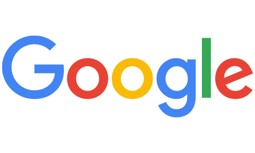 The image is the Google logo, featuring the word "Google" in multi-colored letters: blue, red, yellow, and green.