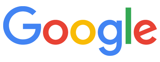 The image is the Google logo, featuring the word "Google" in multi-colored letters: blue, red, yellow, and green.